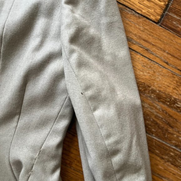 victorian couture golden age tannish light green wool blazer very DIOR! - Picture 2 of 7